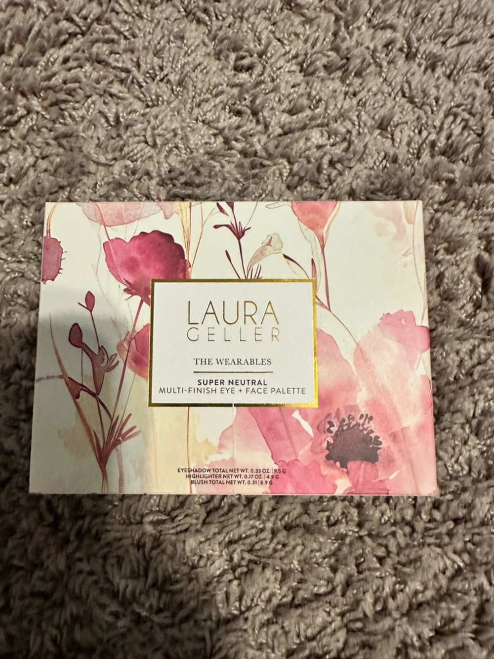 Laura Geller Pink Floral Multi-Finish Eye & Face Palette